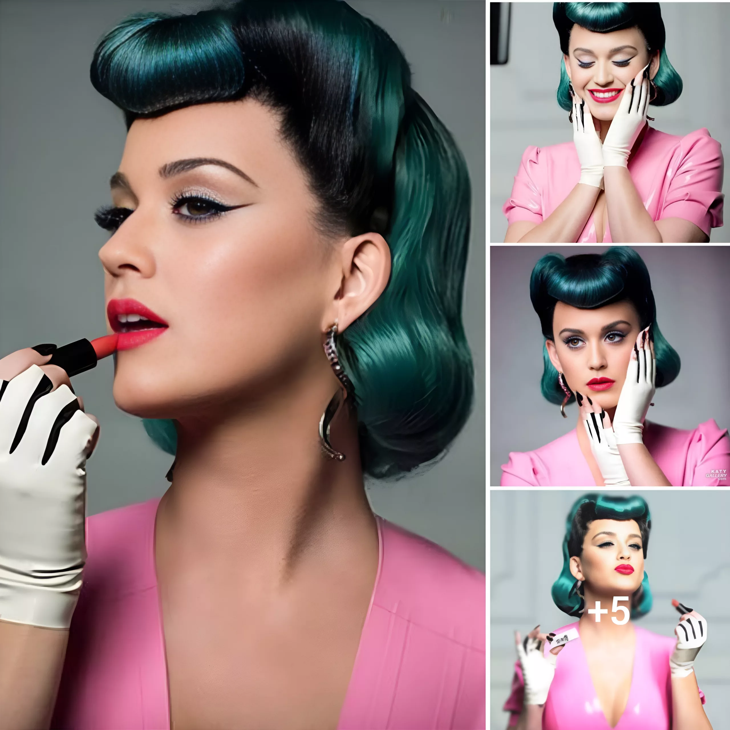 Katy Perry S Sizzling Style Statement Rocking The Latex Look